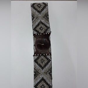 Multicolor Beaded Women's Belt